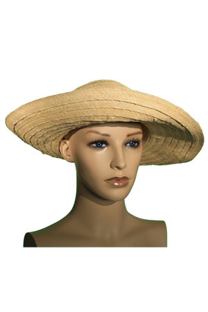 Шляпа из соломки женская-63