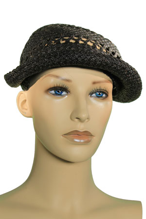 Шляпа из соломки женская-14