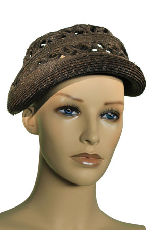 Шляпа из соломки женская-15