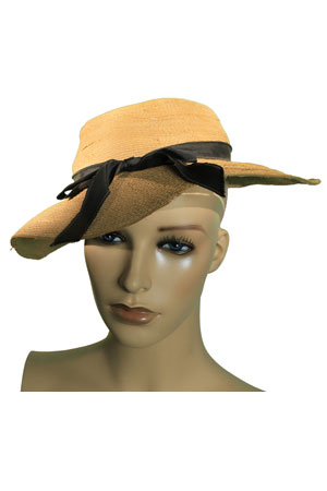 Шляпа из соломки женская-66
