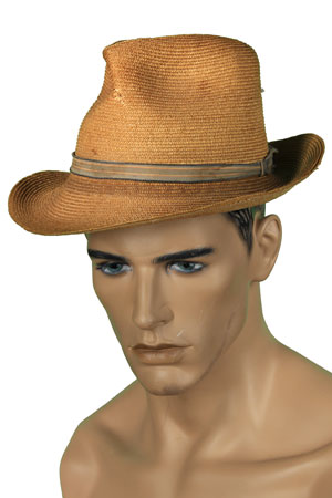 Шляпа из соломки мужская-16