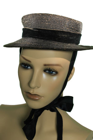 Шляпа из соломки женская-24