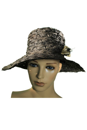Шляпа из соломки женская-58