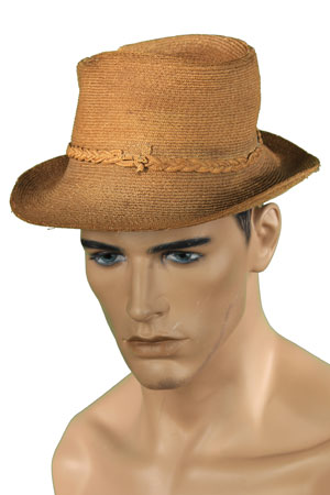 Шляпа из соломки мужская-13