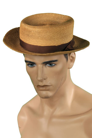 Шляпа из соломки мужская-11